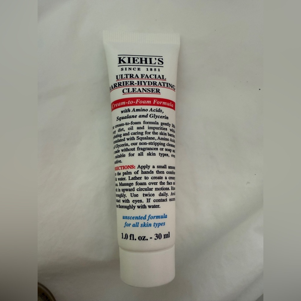 💙4/$20 KIEHL'S SINCE 1851 ULTRA FACIAL BARRIER HYDRATING CLEANSER